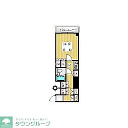 藤和シティコープ大倉山駅前 1Kの間取図画像
