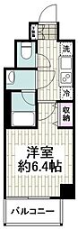 ベルシード横濱大口通 1Kの間取図画像
