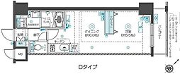 フェニックス新横濱クアトロ ワンルームの間取図画像
