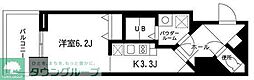 グロースメゾン新横浜 ワンルームの間取図画像
