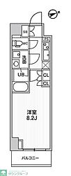 ALTERNAOTSUKA 1Kの間取図画像
