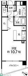 グレイスコート志村三丁目 ワンルームの間取図画像