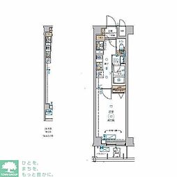 GALICIA板橋 1Kの間取図画像