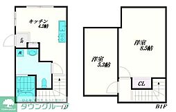 MaisondeCiEL5 2DKの間取図画像
