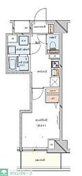 ガリシア駒込ＥＡＳＴ 4階1Kの間取り