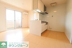 都営三田線 高島平駅 徒歩15分の賃貸アパート 3階2LDKのリビング/ダイニング