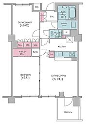 間取図画像 1SLDK