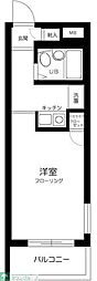 スカイコート本郷東大前 1Kの間取図画像