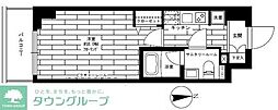グランドコンシェルジュ池袋本町イースト 1Kの間取図画像