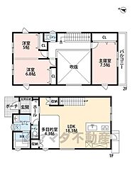 南区柏原2丁目　1号地　戸建