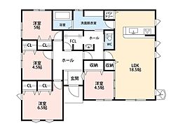筑前町大字中牟田6期 1号棟 新築戸建