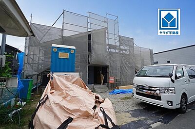 外観:周辺は畑の多い閑静な環境。落ち着いた暮らしをお求めの方に^^ 外観:周辺は畑の多い閑静な環境。落ち着いた暮らしをお求めの方に^^