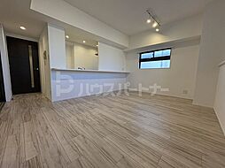 レクセルマンション上野松が谷 4階2SLDKのリビング/ダイニング