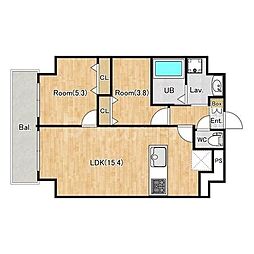 台東区竜泉2丁目マンション 1SLDKの間取図画像
