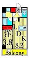 dips西日暮里3階18.4万円