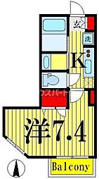 A.Grace 1Kの間取図画像