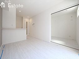 名鉄犬山線 中小田井駅 徒歩1分の賃貸アパート 2階1LDKのリビング/ダイニング