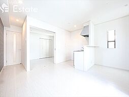 名古屋市営鶴舞線 浅間町駅 徒歩9分の賃貸アパート 3階1LDKのリビング/ダイニング