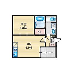 ハーモニーテラス高道町III 3階