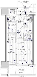 名古屋市中区新栄2丁目マンション 1LDKの間取図画像