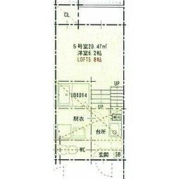 CRESTA 1SKの間取図画像