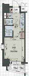 プレサンス金山グリーンパークス 1Kの間取図画像