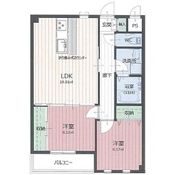Casa Bella 3階/3D