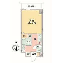 サン・名駅南ビル 1Kの間取図画像