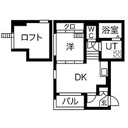 ハーモニーテラス二番V 2階
