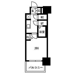 名古屋市中区新栄2丁目マンション 1Kの間取図画像
