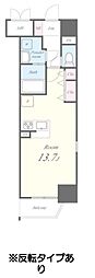 GRANPARKTOWER ワンルームの間取図画像