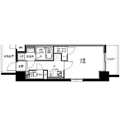 フェアリー 1Kの間取図画像