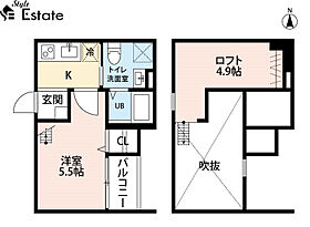 愛知県名古屋市中村区鈍池町２丁目（賃貸アパート1K・1階・20.40㎡） その2