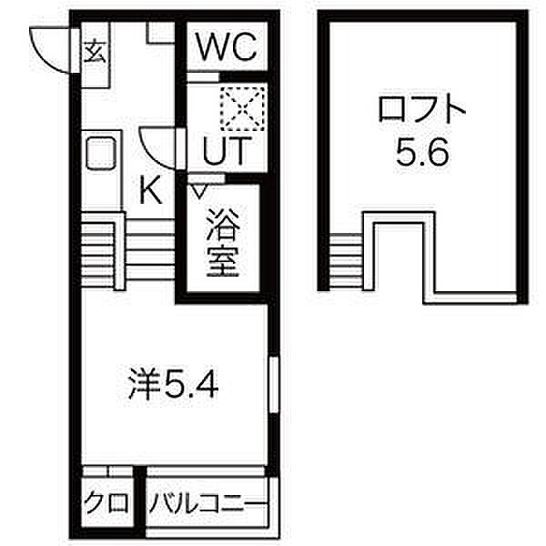 愛知県名古屋市北区憧旛町３丁目(賃貸アパート1SK・1階・19.66㎡)の写真 その2