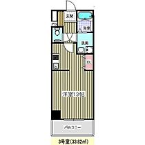 愛知県名古屋市中村区則武２丁目（賃貸マンション1K・6階・33.82㎡） その2