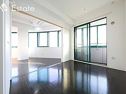 JR中央本線 金山駅 徒歩3分の賃貸マンション 13階1LDKのリビング/ダイニング