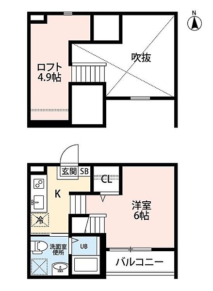 愛知県名古屋市中村区豊国通４丁目(賃貸アパート1K・2階・22.22㎡)の写真 その2