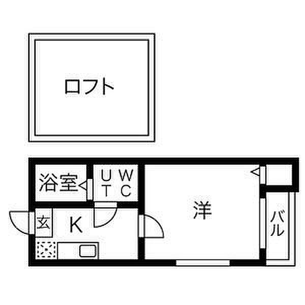 愛知県名古屋市中村区野上町(賃貸アパート1SK・1階・19.90㎡)の写真 その2