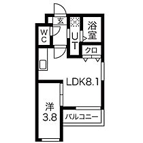 愛知県名古屋市中村区松原町５丁目（賃貸アパート1LDK・1階・29.45㎡） その2