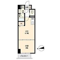 愛知県名古屋市西区菊井２丁目（賃貸マンション1LDK・10階・34.41㎡） その2