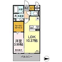 愛知県名古屋市中村区黄金通２丁目（賃貸アパート1LDK・3階・37.53㎡） その2