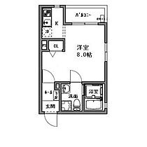 プランベイム　熱田伝馬 202 ｜ 愛知県名古屋市熱田区伝馬２丁目（賃貸アパート1R・2階・25.10㎡） その2