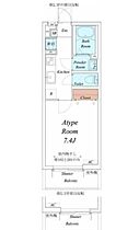 愛知県名古屋市中村区中村本町１丁目（賃貸アパート1K・1階・26.08㎡） その2