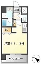 愛知県名古屋市西区則武新町４丁目（賃貸マンション1R・6階・29.80㎡） その1