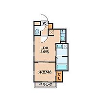 愛知県名古屋市中村区名楽町５丁目（賃貸アパート1LDK・2階・33.15㎡） その2