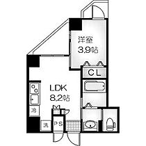 愛知県名古屋市中村区畑江通９丁目（賃貸マンション1LDK・5階・26.08㎡） その2