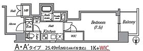 愛知県名古屋市北区平安２丁目（賃貸マンション1K・11階・25.49㎡） その2