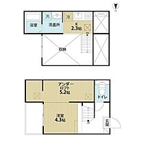 愛知県名古屋市中村区名楽町２丁目（賃貸アパート1K・2階・22.40㎡） その2