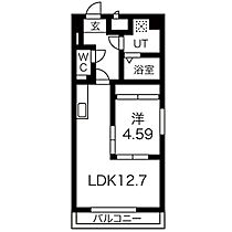 愛知県名古屋市中区平和１丁目（賃貸マンション1LDK・8階・43.58㎡） その2