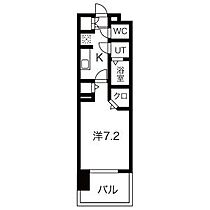 愛知県名古屋市北区田幡２丁目（賃貸マンション1K・4階・24.80㎡） その2